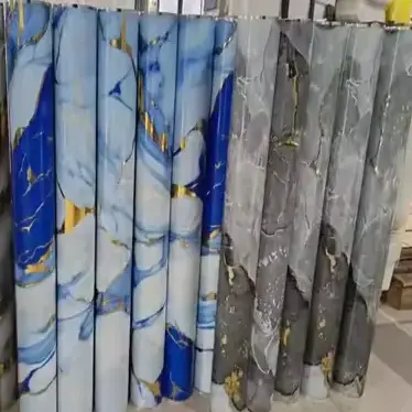 Голден ысык штамптоо мрамор жылуулук өткөрүү пленкасы