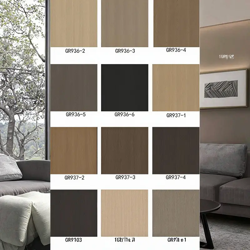 Заманбап дизайн стили PVC Decorative Film