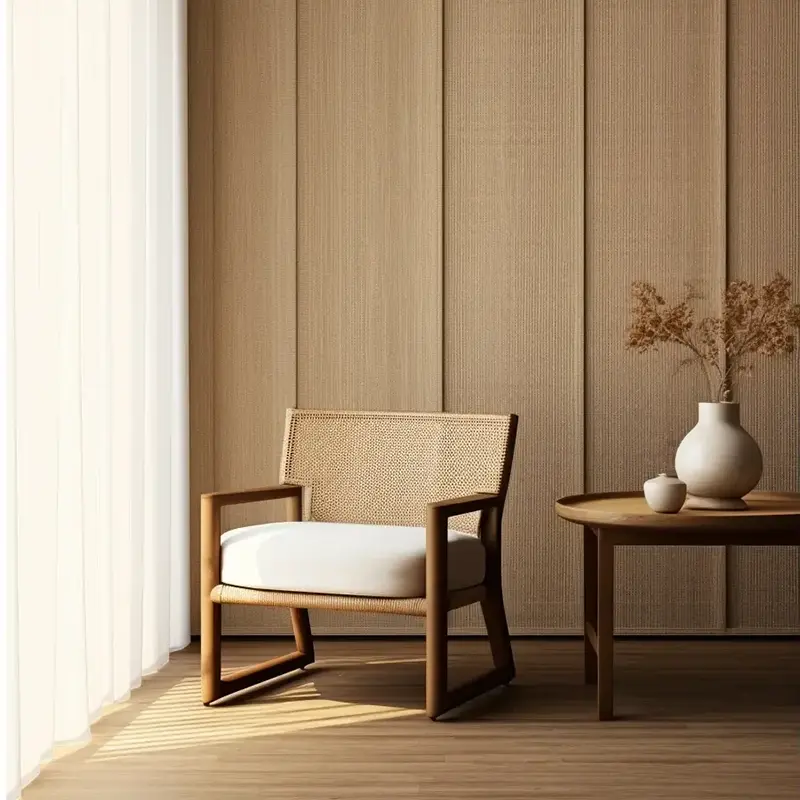 Көп түстүү жыгач дан эгиндери ПВХ декоративдик фильм