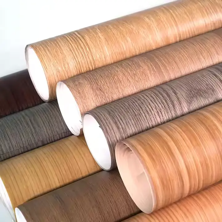 Wood Effect PVC Pet PP PP декоративдик ашкана винил фильм